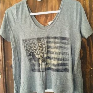 American Flag Tee. Size small